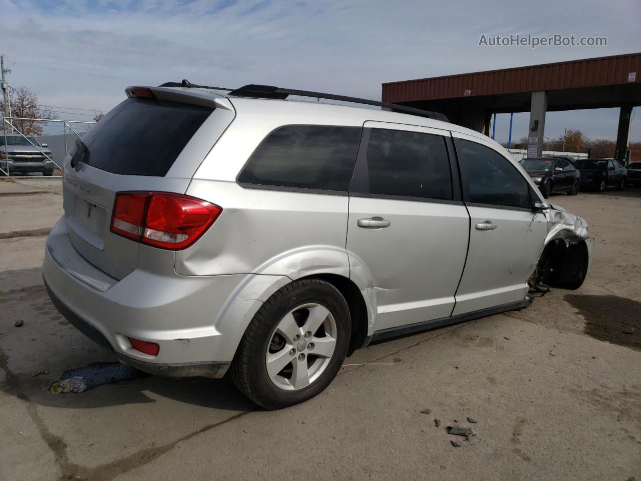 2011 Dodge Journey Mainstreet Silver vin: 3D4PG1FG7BT530494