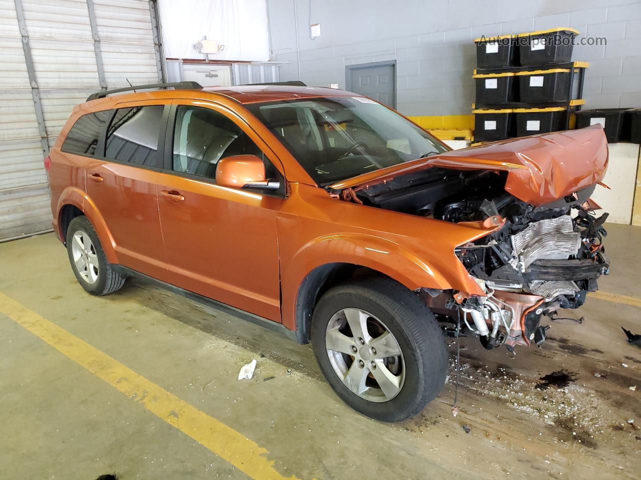 2011 Dodge Journey Mainstreet Orange vin: 3D4PG1FG7BT562040