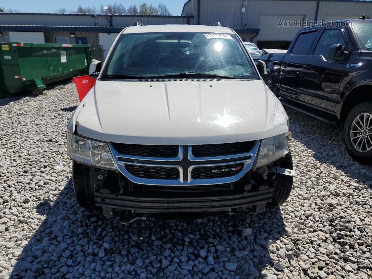 2011 Dodge Journey Mainstreet White vin: 3D4PG1FG8BT520492