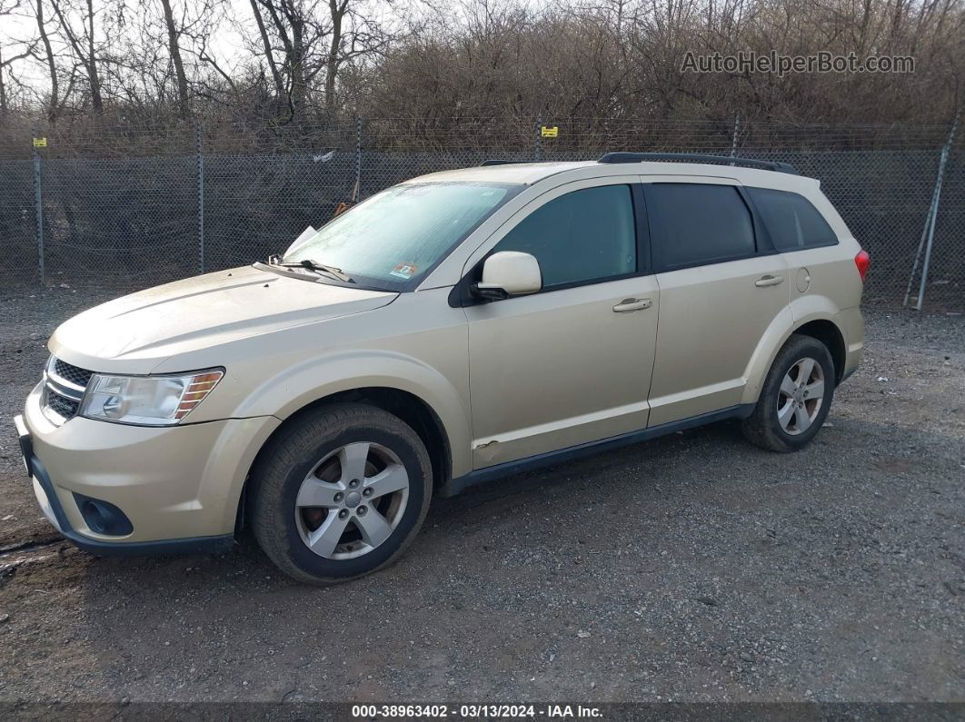 2011 Dodge Journey Mainstreet Золотой vin: 3D4PG1FG8BT530438