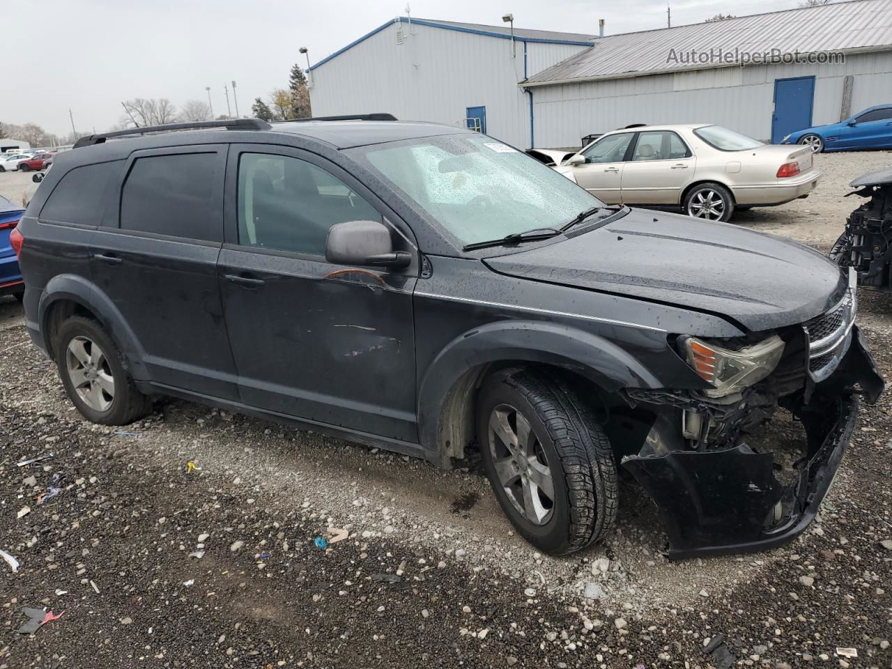 2011 Dodge Journey Mainstreet Black vin: 3D4PG1FG8BT534196