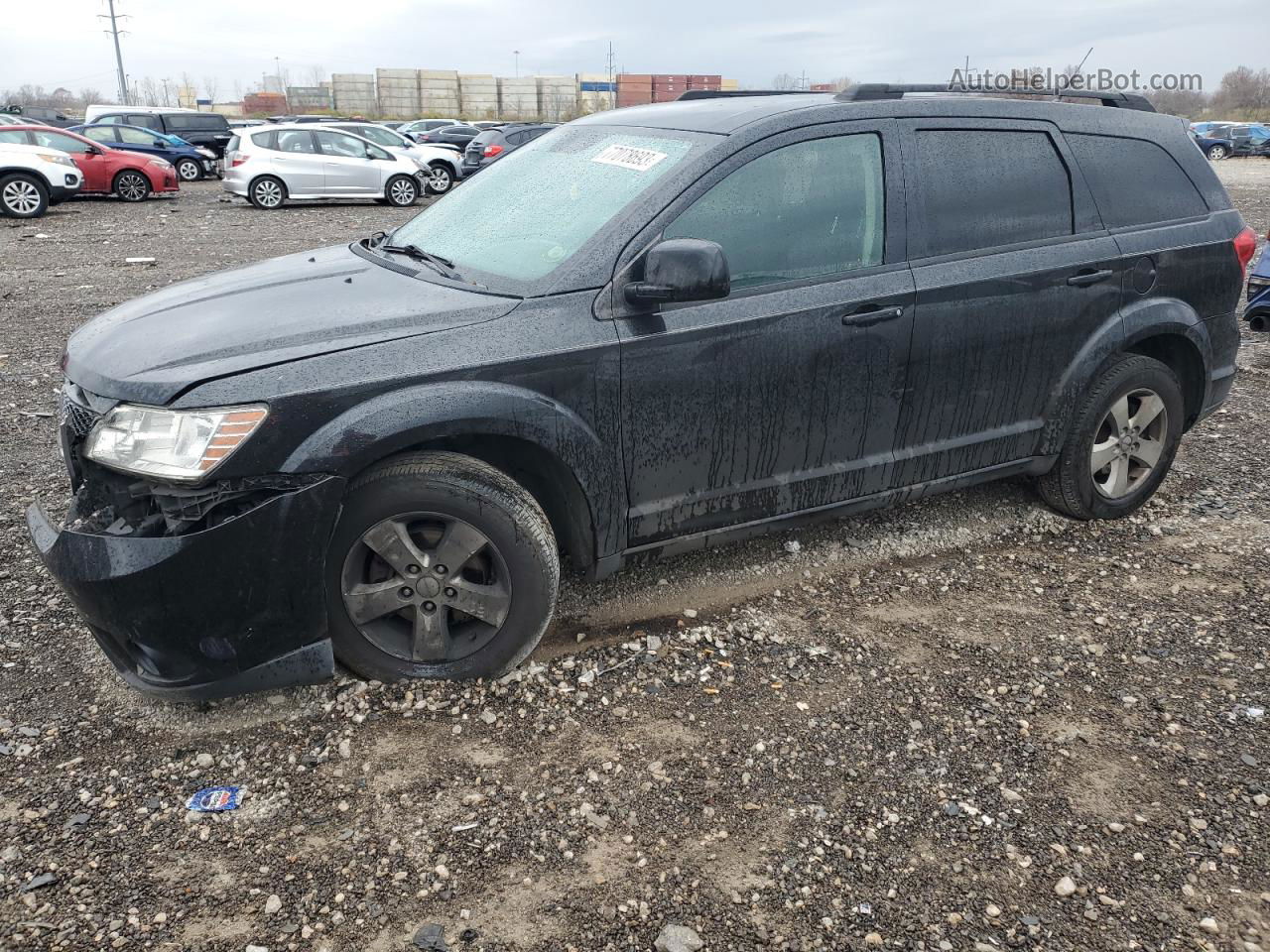 2011 Dodge Journey Mainstreet Black vin: 3D4PG1FG8BT534196