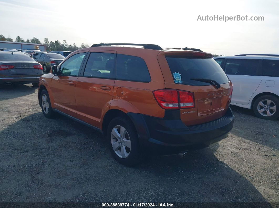 2011 Dodge Journey Mainstreet Orange vin: 3D4PG1FG8BT544243