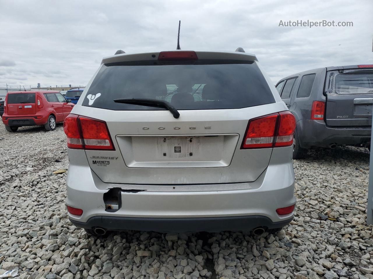 2011 Dodge Journey Mainstreet Silver vin: 3D4PG1FG8BT561785