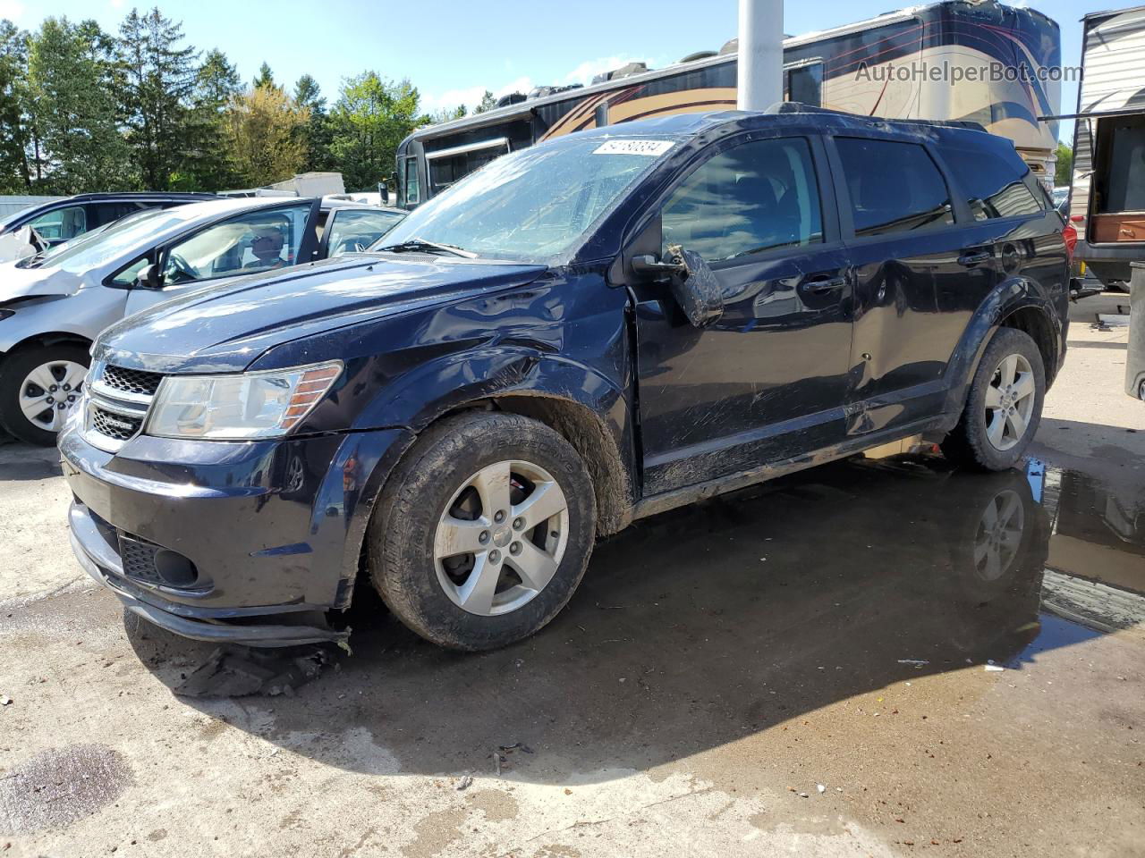 2011 Dodge Journey Mainstreet Blue vin: 3D4PG1FGXBT501541