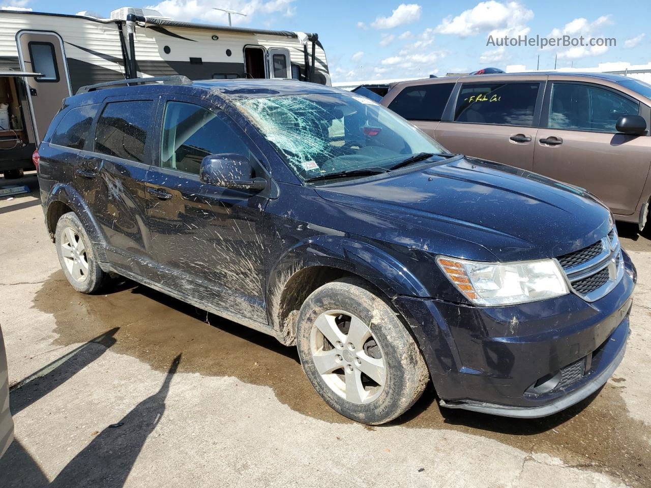 2011 Dodge Journey Mainstreet Blue vin: 3D4PG1FGXBT501541