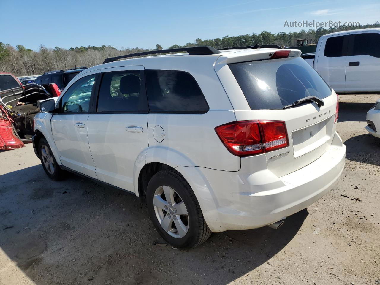 2011 Dodge Journey Mainstreet Белый vin: 3D4PG1FGXBT505265