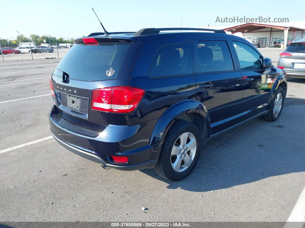 2011 Dodge Journey Mainstreet Темно-синий vin: 3D4PG1FGXBT530554