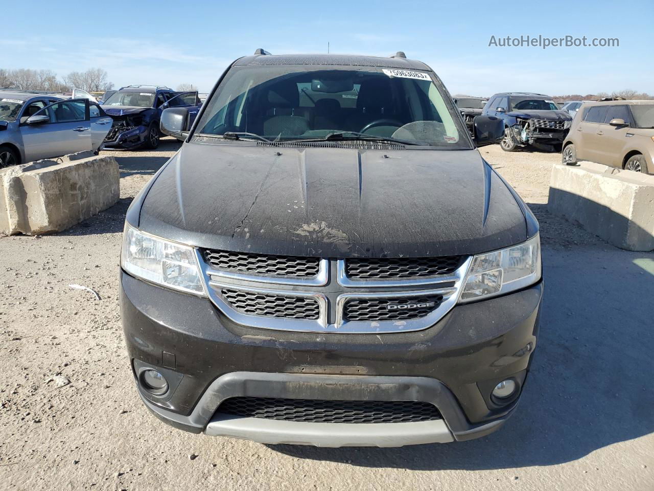 2011 Dodge Journey Crew Black vin: 3D4PG3FG1BT530955