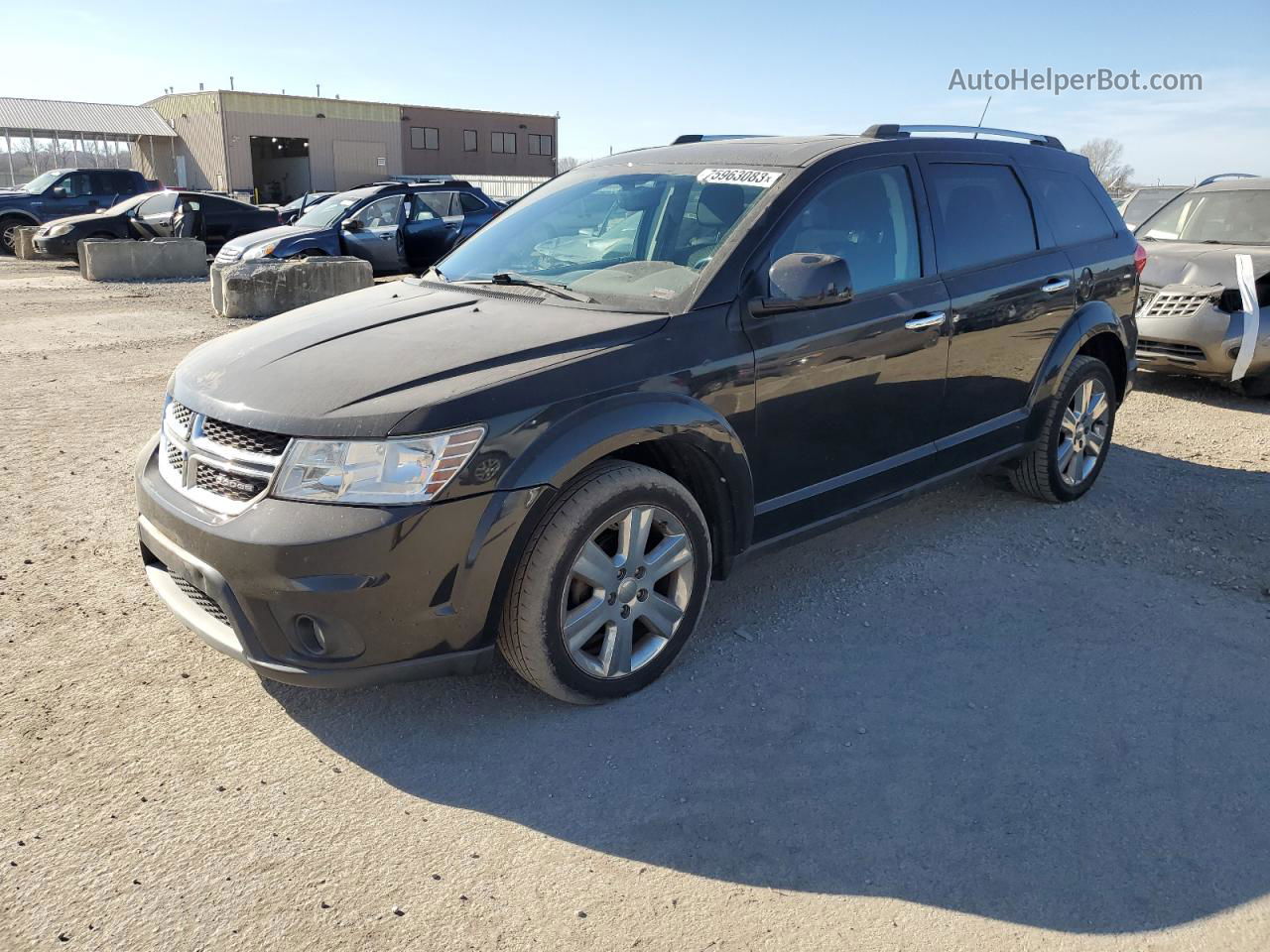 2011 Dodge Journey Crew Black vin: 3D4PG3FG1BT530955