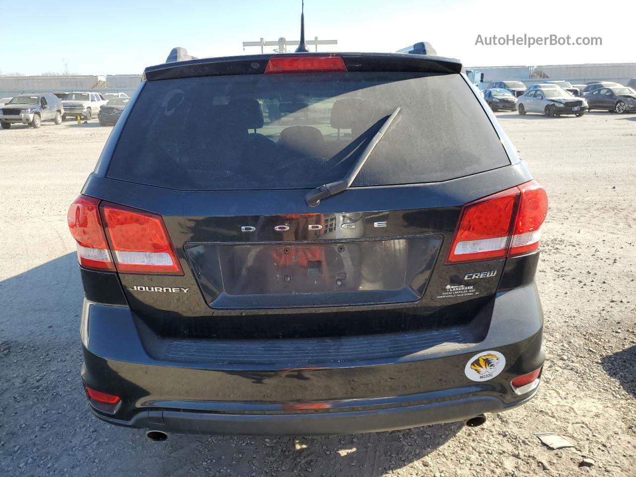 2011 Dodge Journey Crew Black vin: 3D4PG3FG1BT530955