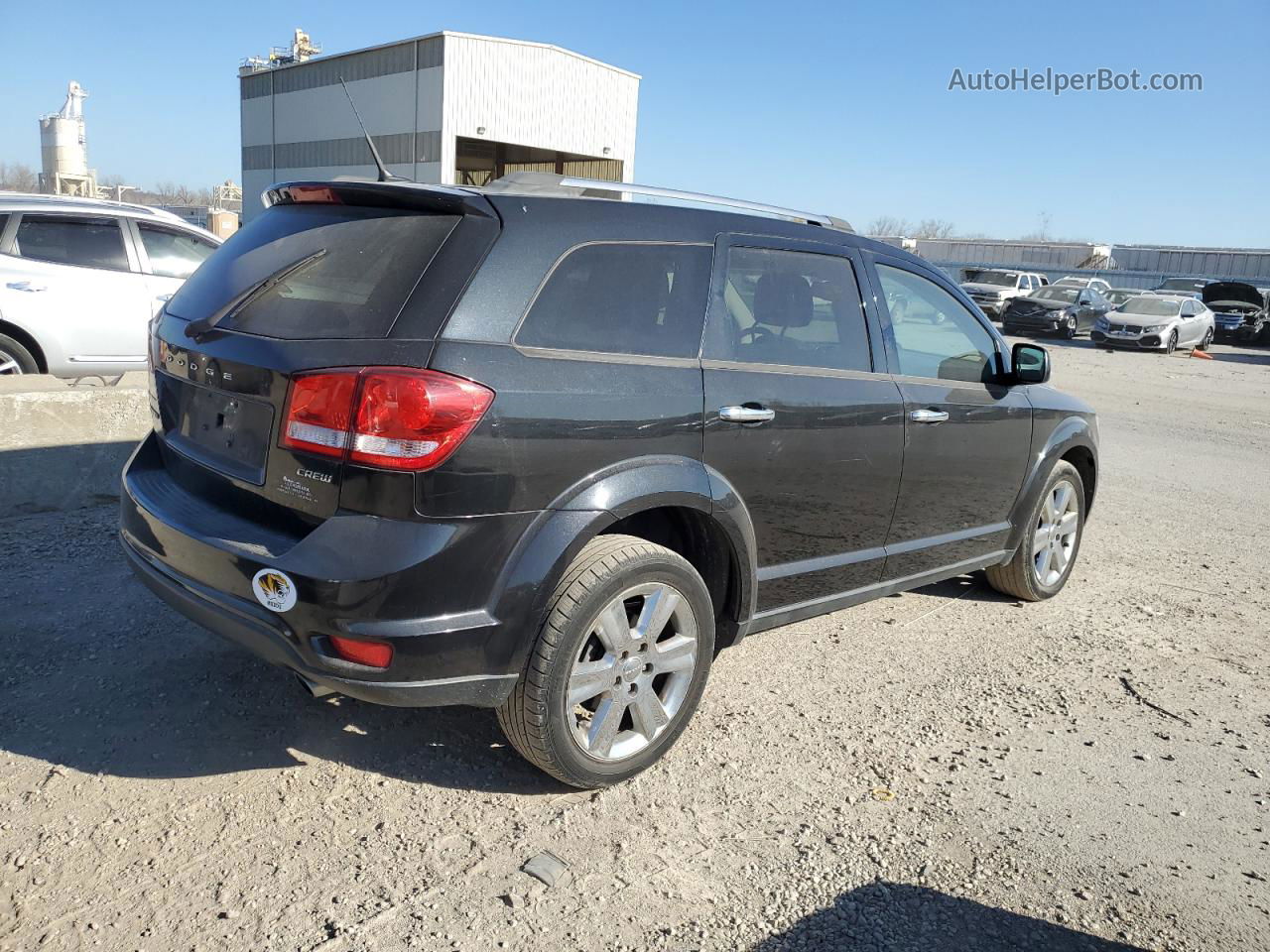 2011 Dodge Journey Crew Black vin: 3D4PG3FG1BT530955