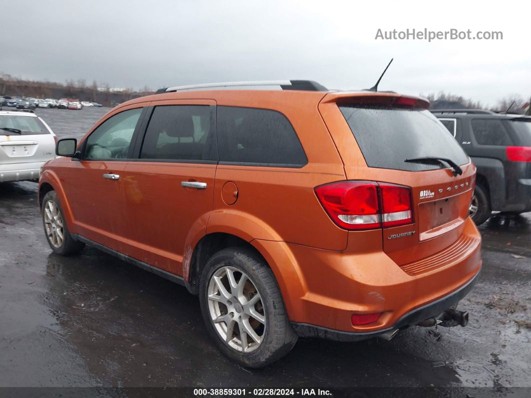 2011 Dodge Journey Crew Orange vin: 3D4PG3FG1BT551272