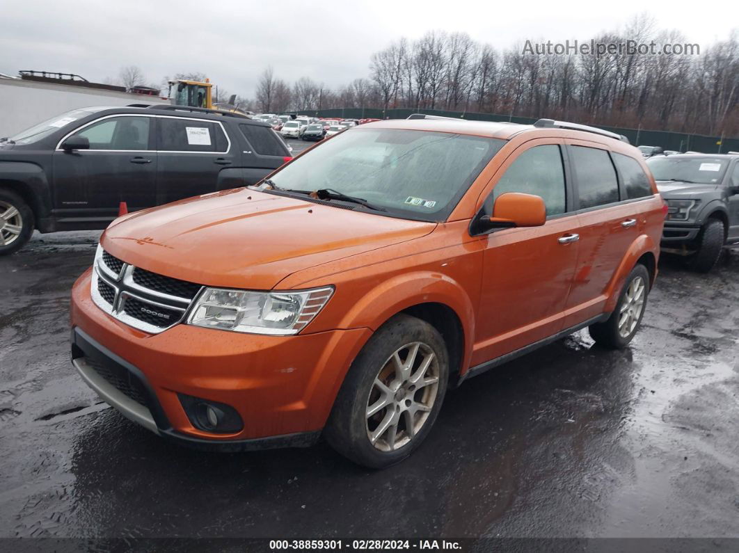 2011 Dodge Journey Crew Orange vin: 3D4PG3FG1BT551272