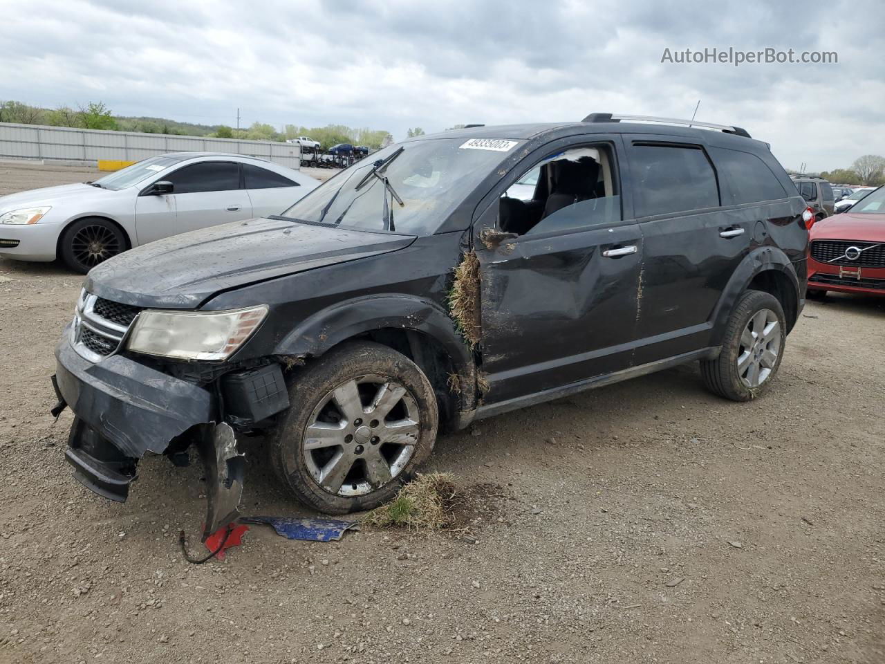 2011 Dodge Journey Crew Black vin: 3D4PG3FG2BT513467