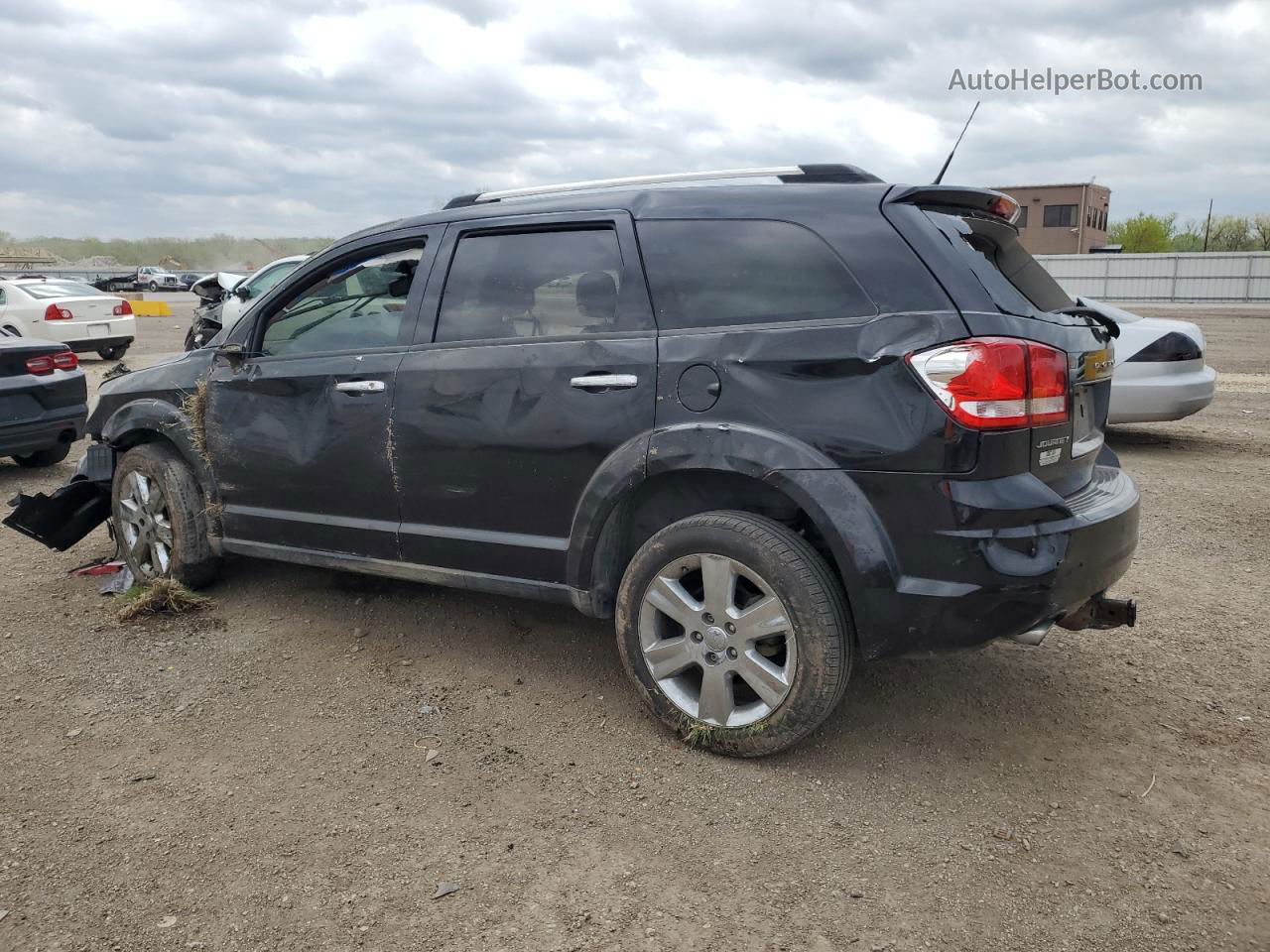 2011 Dodge Journey Crew Черный vin: 3D4PG3FG2BT513467