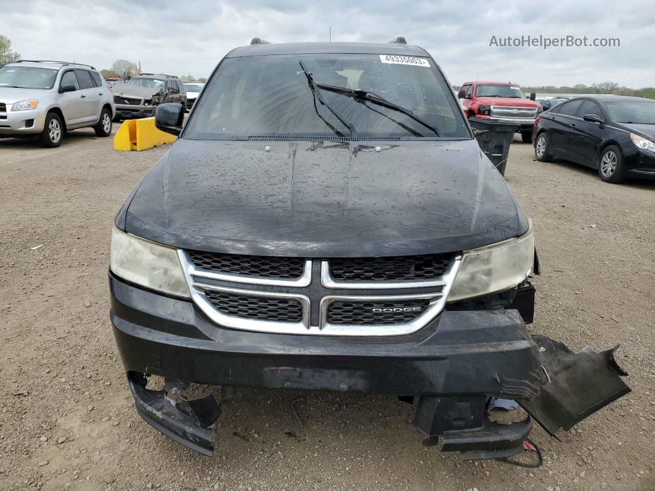 2011 Dodge Journey Crew Черный vin: 3D4PG3FG2BT513467