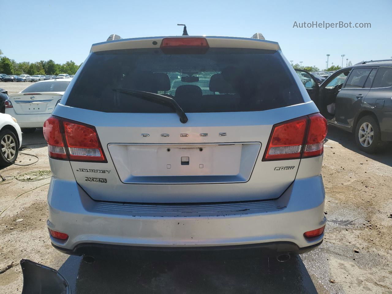 2011 Dodge Journey Crew Silver vin: 3D4PG3FG3BT568879