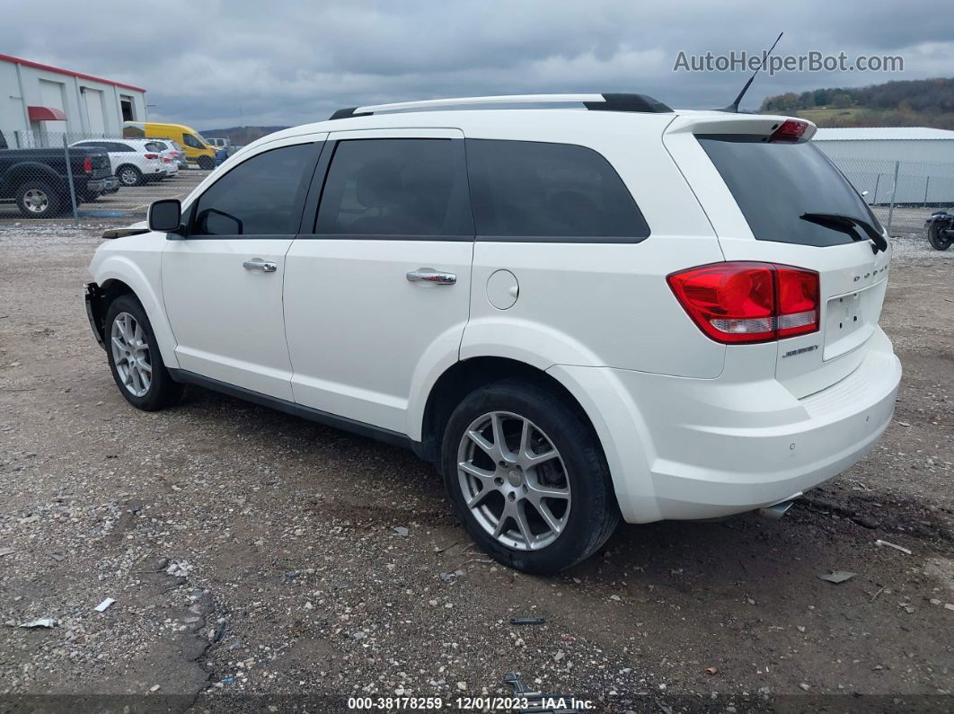 2011 Dodge Journey Crew White vin: 3D4PG3FG6BT516369