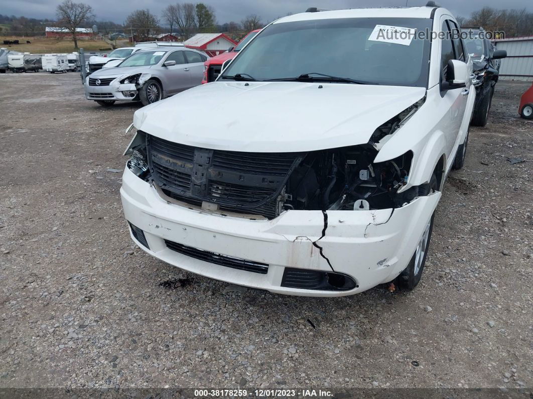 2011 Dodge Journey Crew Белый vin: 3D4PG3FG6BT516369