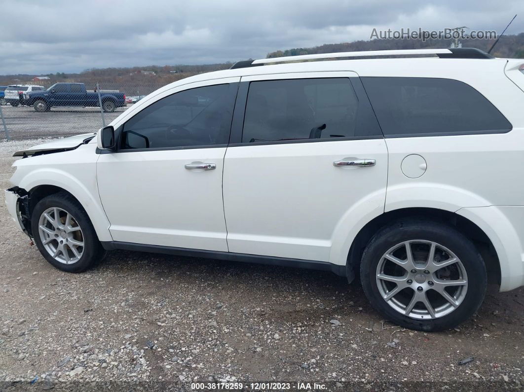 2011 Dodge Journey Crew White vin: 3D4PG3FG6BT516369