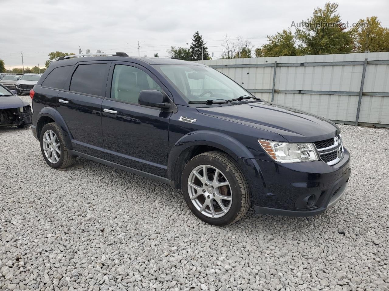 2011 Dodge Journey Crew Blue vin: 3D4PG3FG6BT538923