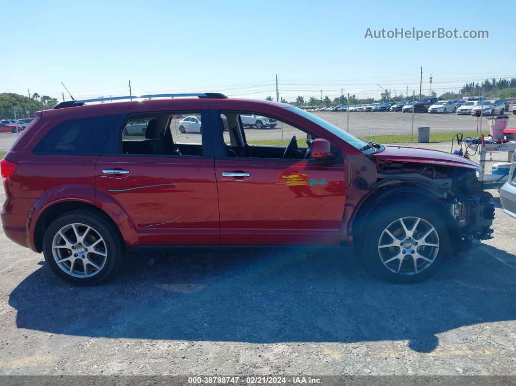 2011 Dodge Journey Crew Красный vin: 3D4PG3FG9BT507715