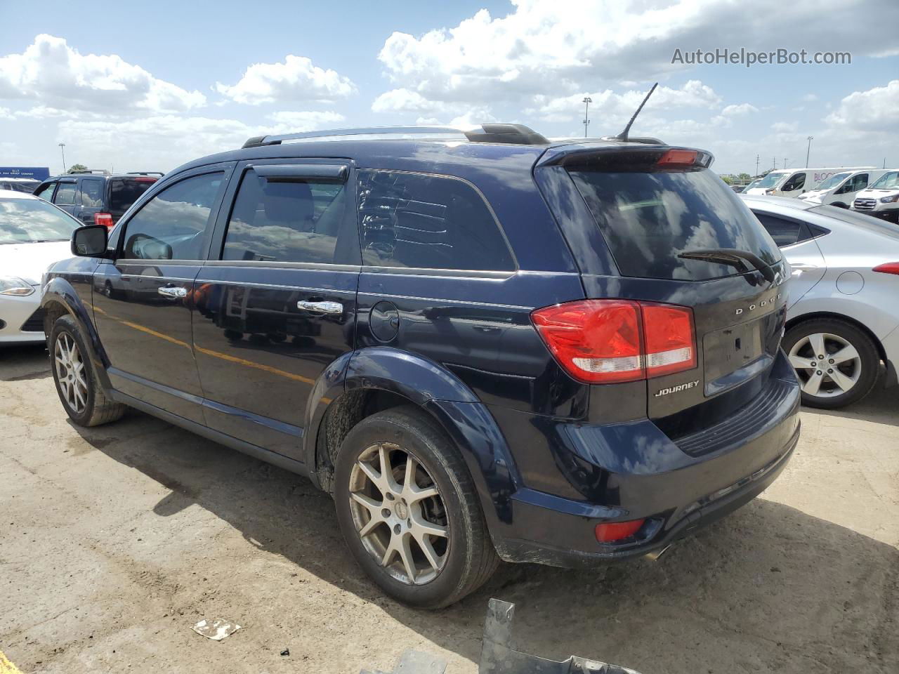 2011 Dodge Journey Crew Black vin: 3D4PG3FG9BT534798