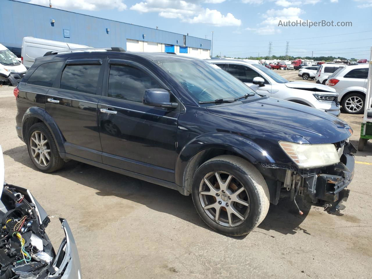 2011 Dodge Journey Crew Black vin: 3D4PG3FG9BT534798