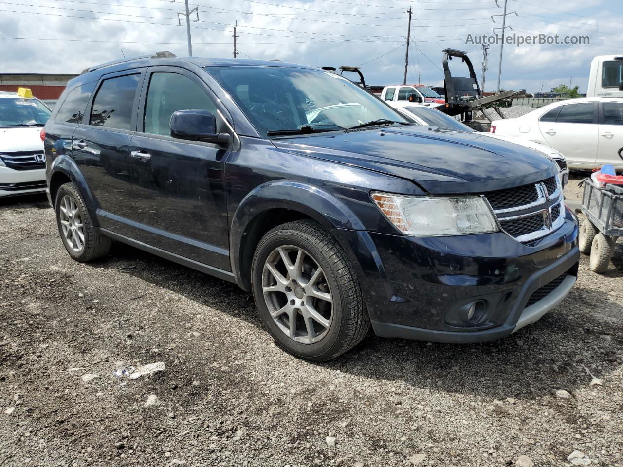 2011 Dodge Journey Crew Blue vin: 3D4PG3FG9BT540164