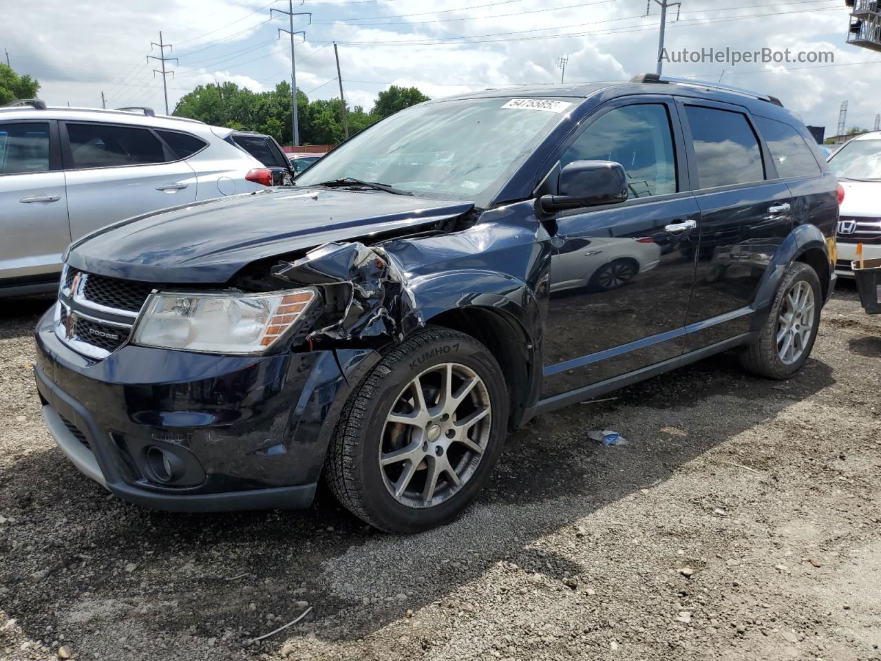 2011 Dodge Journey Crew Blue vin: 3D4PG3FG9BT540164