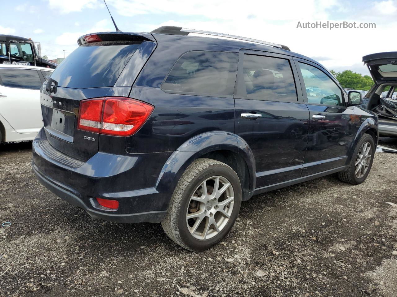 2011 Dodge Journey Crew Blue vin: 3D4PG3FG9BT540164