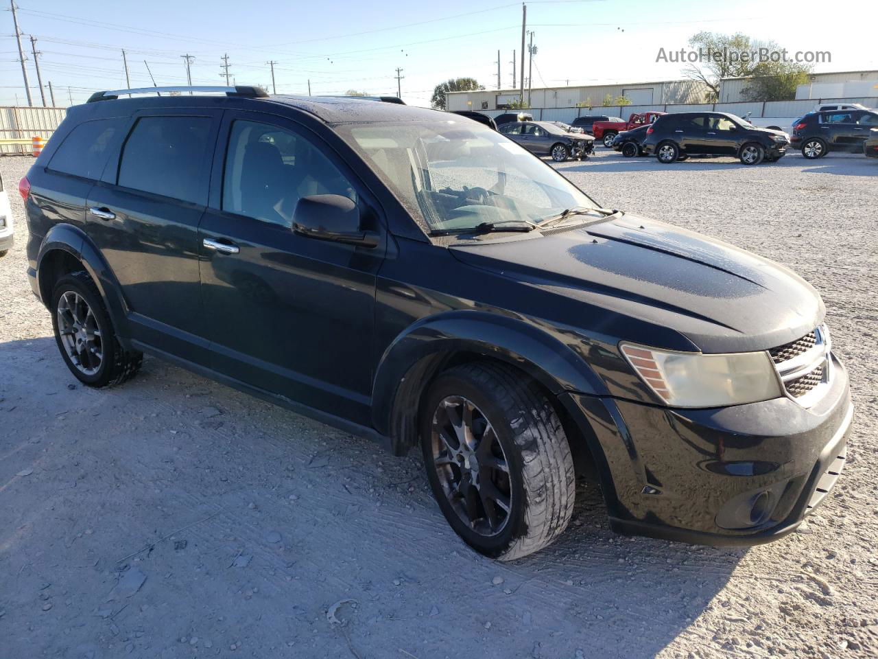 2011 Dodge Journey Crew Black vin: 3D4PG3FGXBT530985