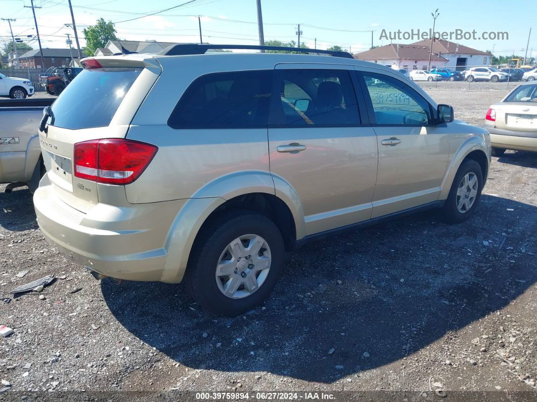 2011 Dodge Journey Express Золотой vin: 3D4PG4FB1BT546020