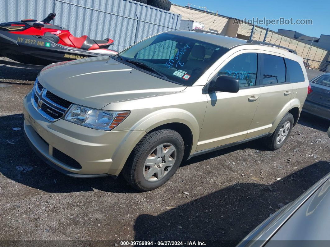 2011 Dodge Journey Express Золотой vin: 3D4PG4FB1BT546020