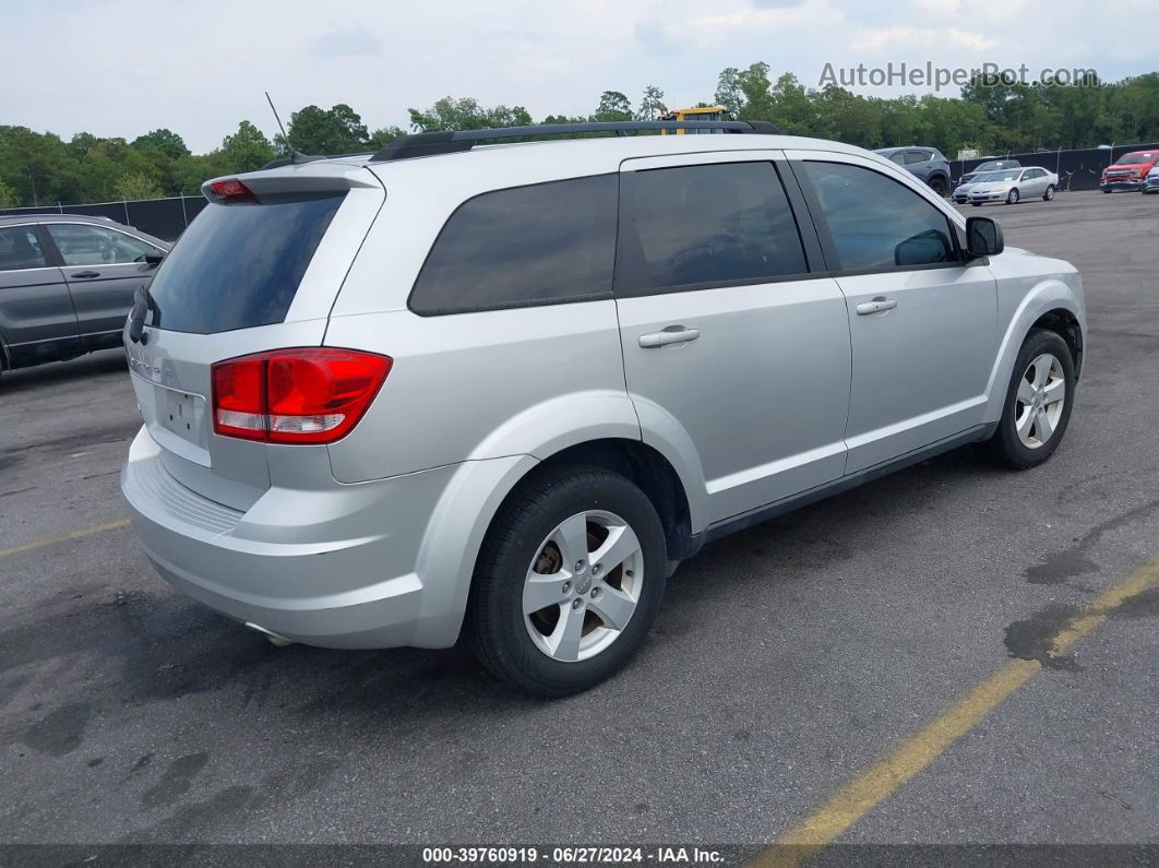 2011 Dodge Journey Express Серебряный vin: 3D4PG4FB1BT556885