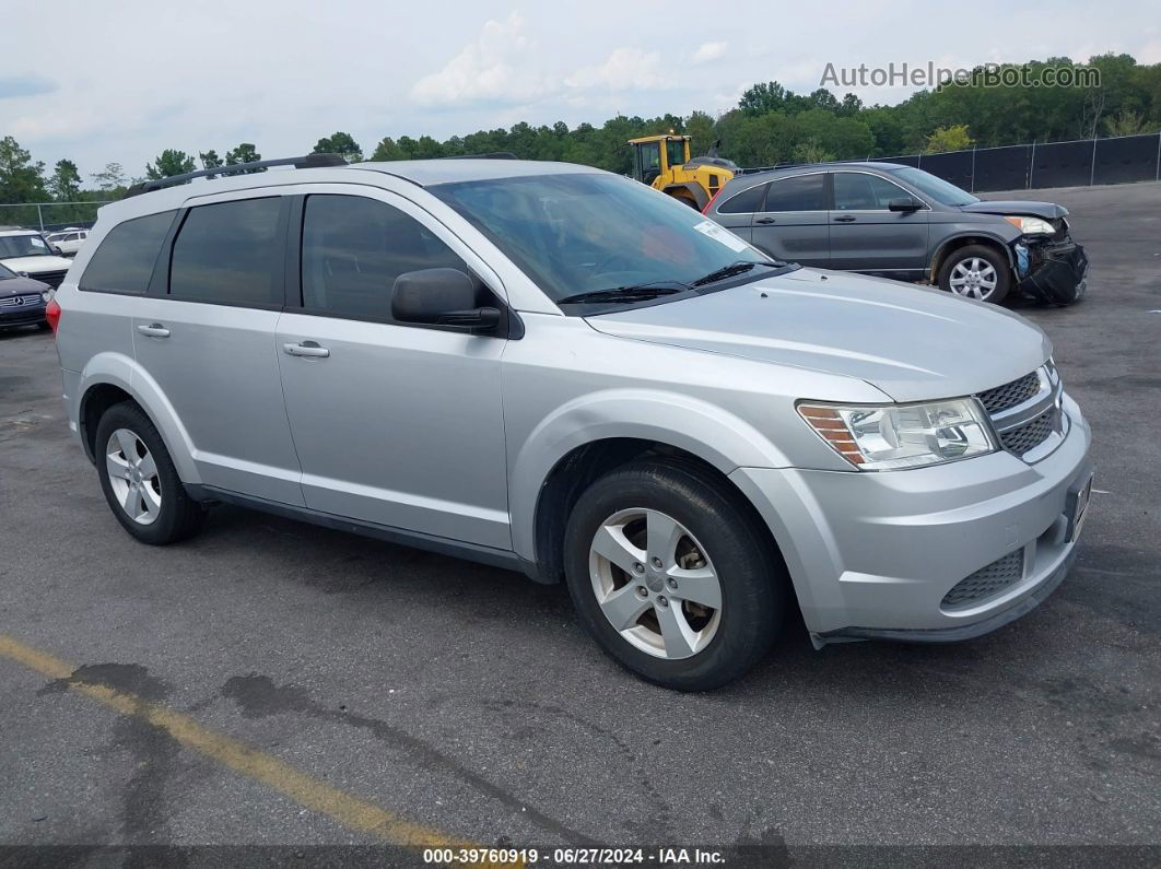 2011 Dodge Journey Express Silver vin: 3D4PG4FB1BT556885