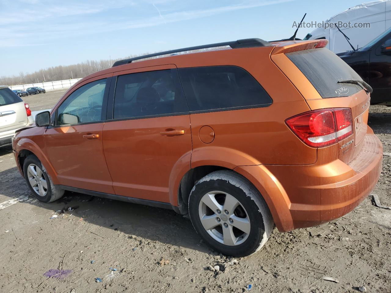 2011 Dodge Journey Express Orange vin: 3D4PG4FB1BT562105