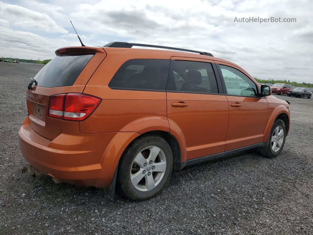 2011 Dodge Journey Express Orange vin: 3D4PG4FB2BT505413