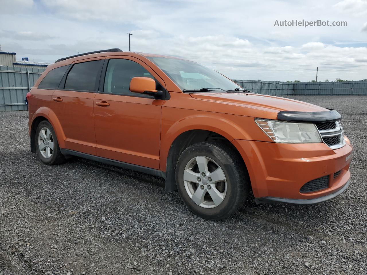 2011 Dodge Journey Express Orange vin: 3D4PG4FB2BT505413