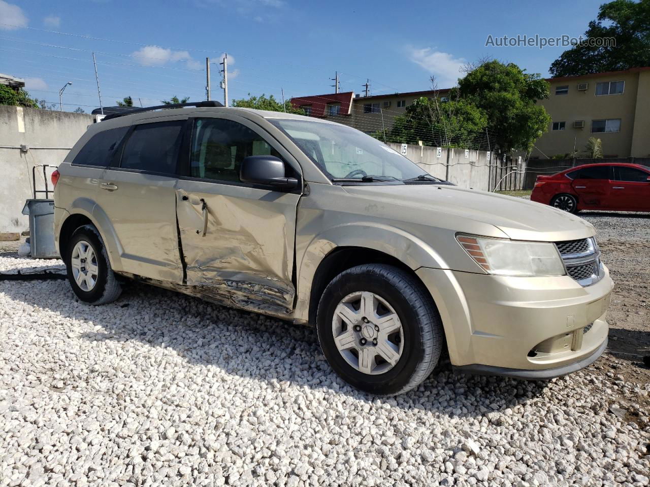 2011 Dodge Journey Express Золотой vin: 3D4PG4FB2BT521501