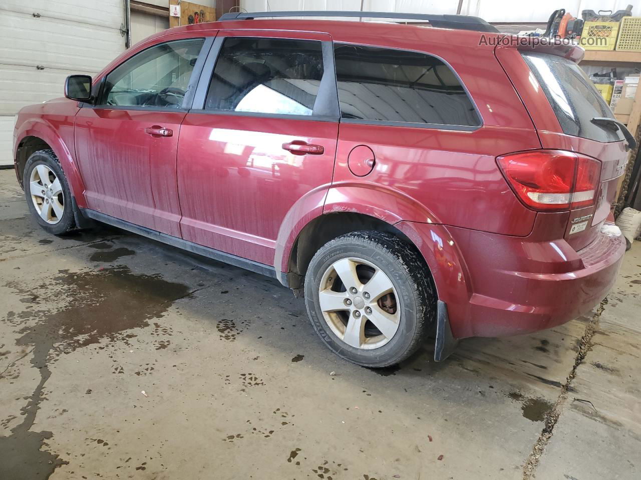 2011 Dodge Journey Express Burgundy vin: 3D4PG4FB3BT510829