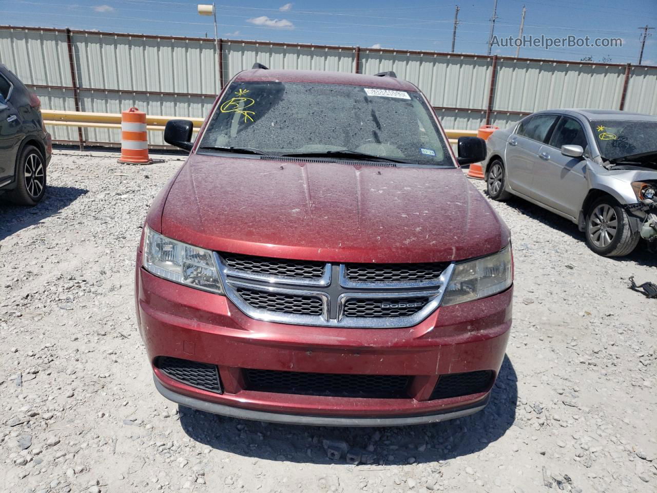 2011 Dodge Journey Express Burgundy vin: 3D4PG4FB3BT540073