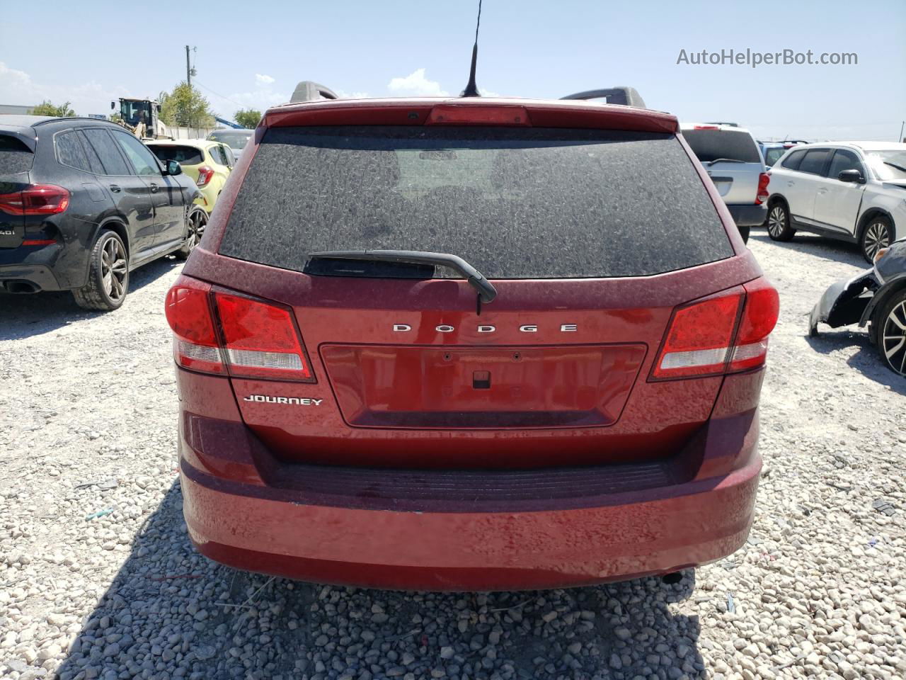 2011 Dodge Journey Express Burgundy vin: 3D4PG4FB3BT540073