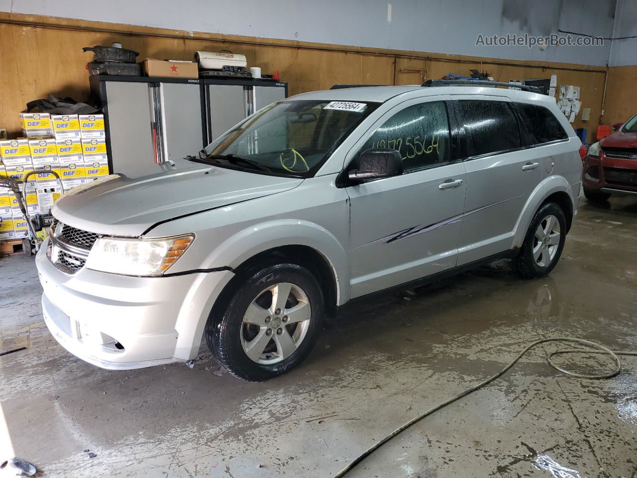 2011 Dodge Journey Express Silver vin: 3D4PG4FB4BT517403