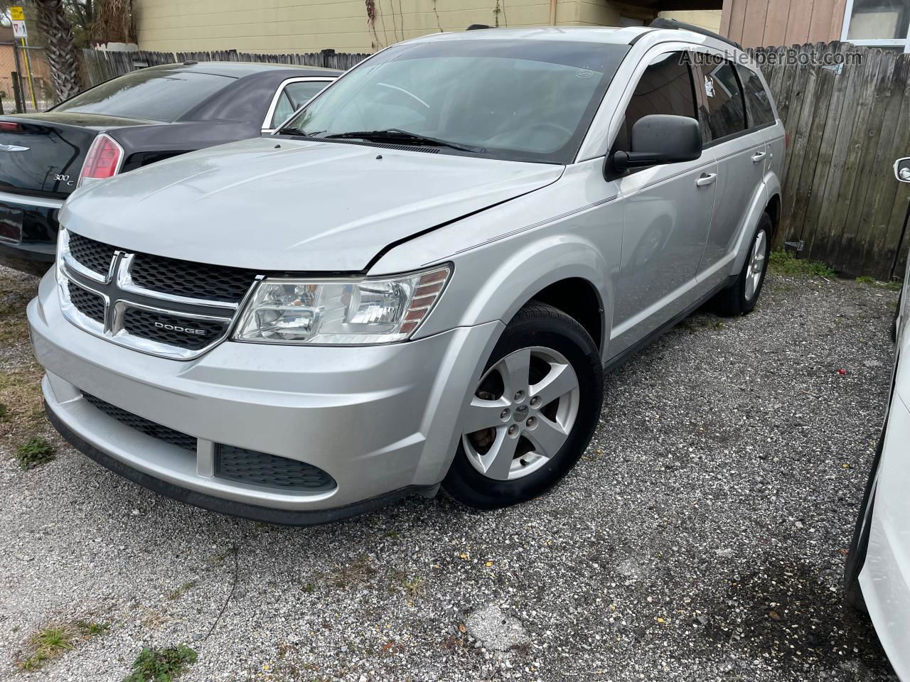 2011 Dodge Journey Express Gray vin: 3D4PG4FB4BT544505