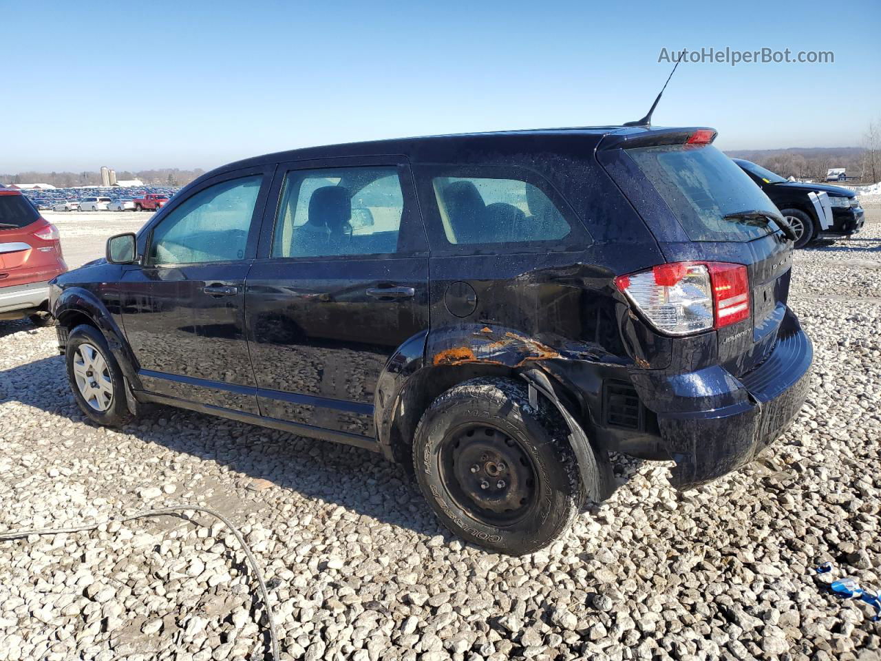 2011 Dodge Journey Express Black vin: 3D4PG4FB5BT529141