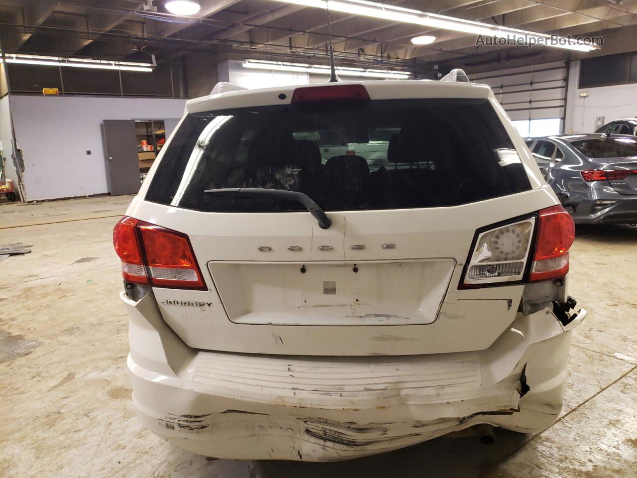 2011 Dodge Journey Express White vin: 3D4PG4FB7BT509747