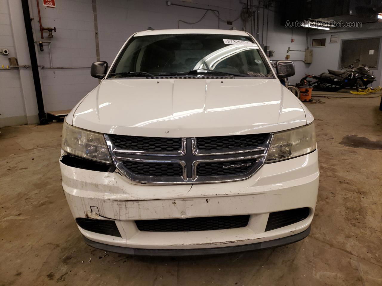 2011 Dodge Journey Express White vin: 3D4PG4FB7BT509747