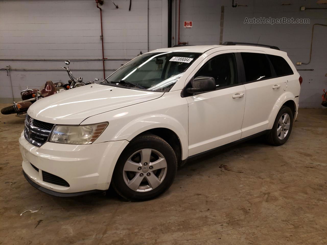 2011 Dodge Journey Express White vin: 3D4PG4FB7BT509747